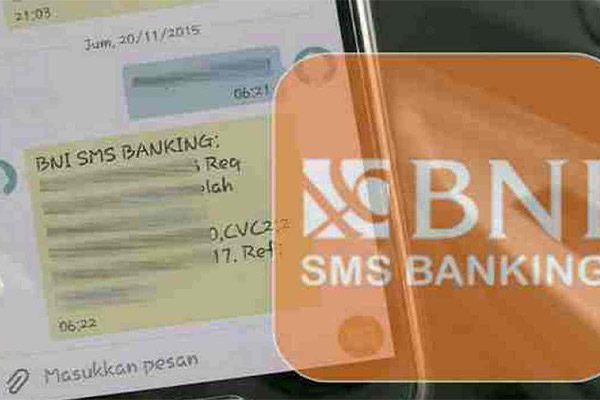 Cara Bayar via SMS Banking BNI