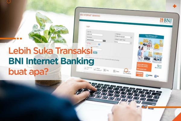Pembayaran lewat Internet Banking BNI