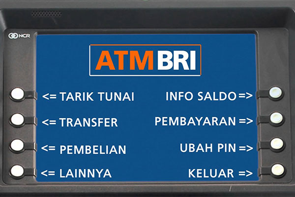 Pembayaran via ATM BRI