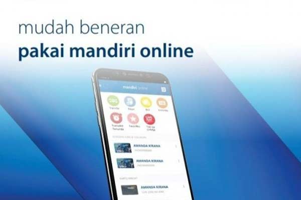 Melalui Aplikasi Mandri Online