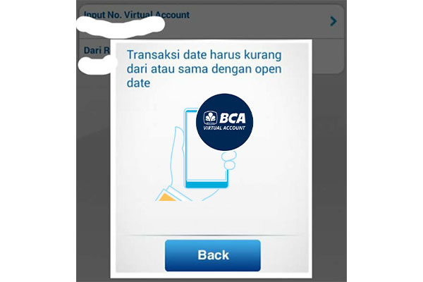 BCA Mobile Tidak Bisa Transfer Virtual Account