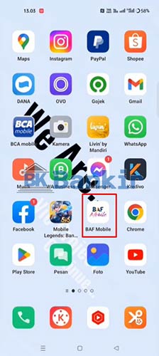 Buka Aplikasi BAF Mobile