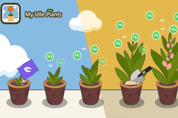 Game Penghasil Saldo DANA My Idle Plants